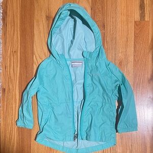 Columbia Kids Aqua Hooded Raincoat